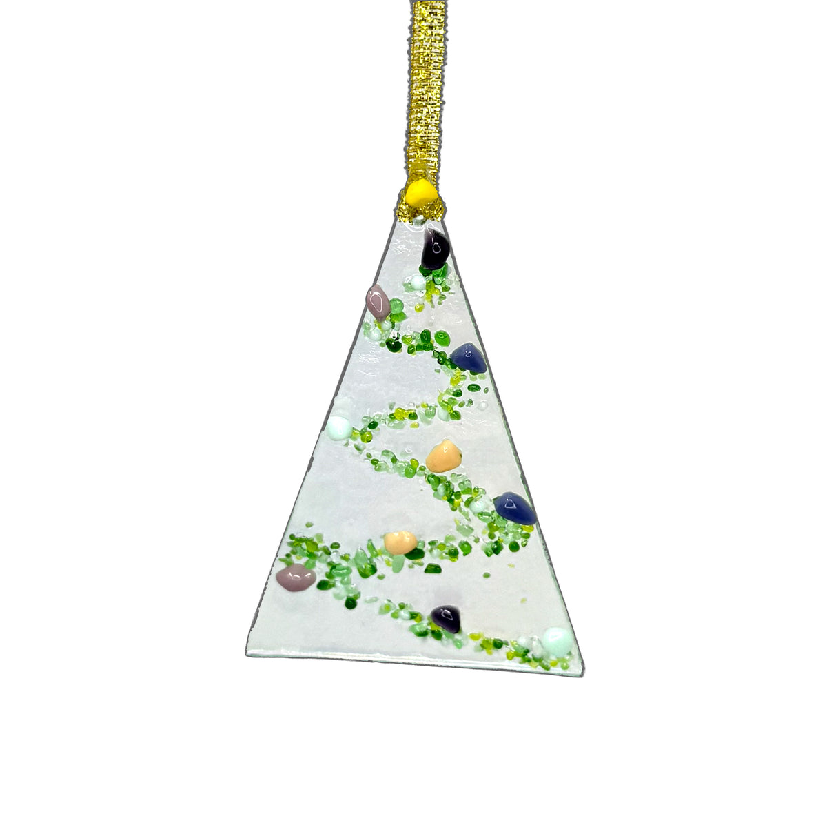 Handmade Glass Ornament - Simple Tree and Minis