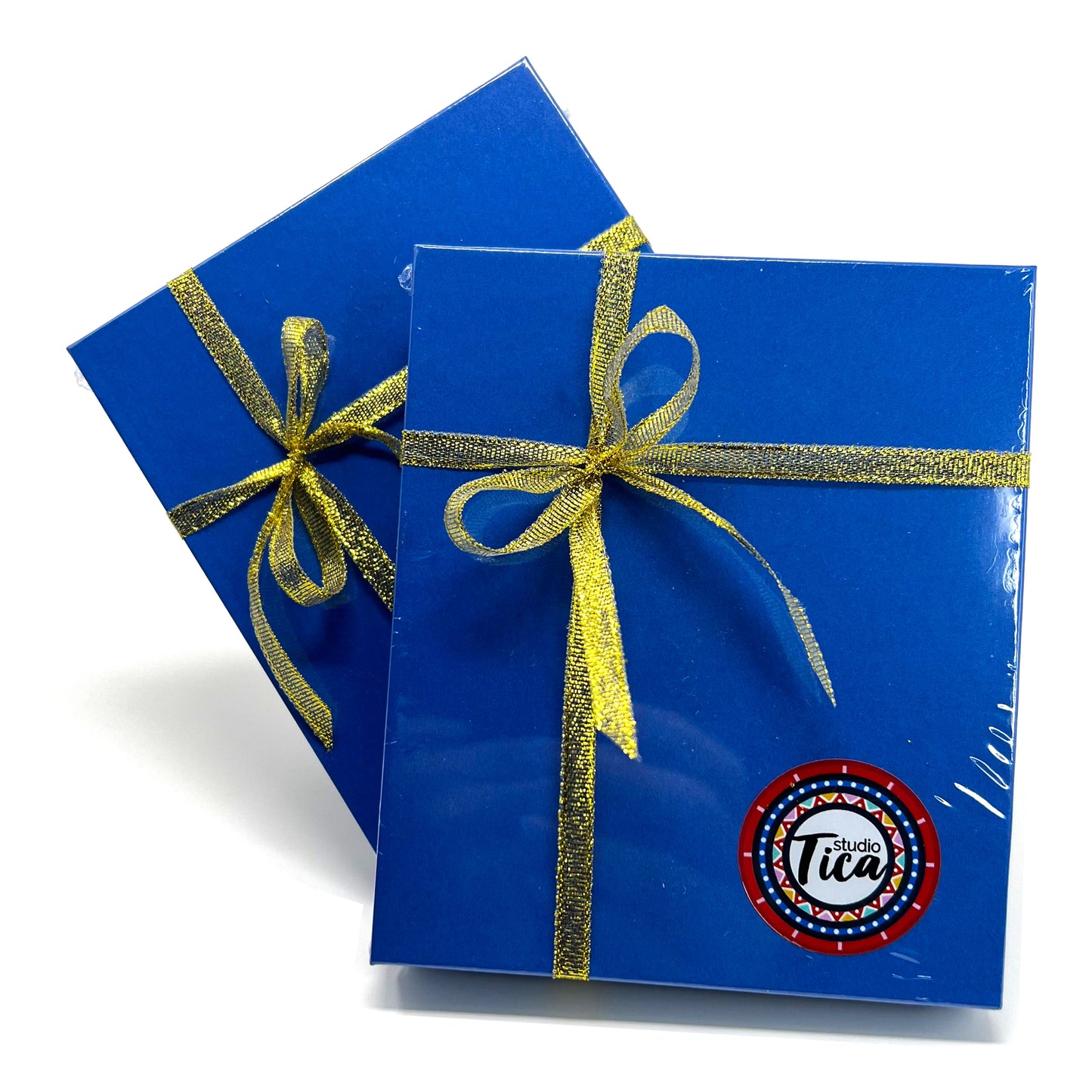 Handmade Glass Snowflake - Winter Blue - by studioTica