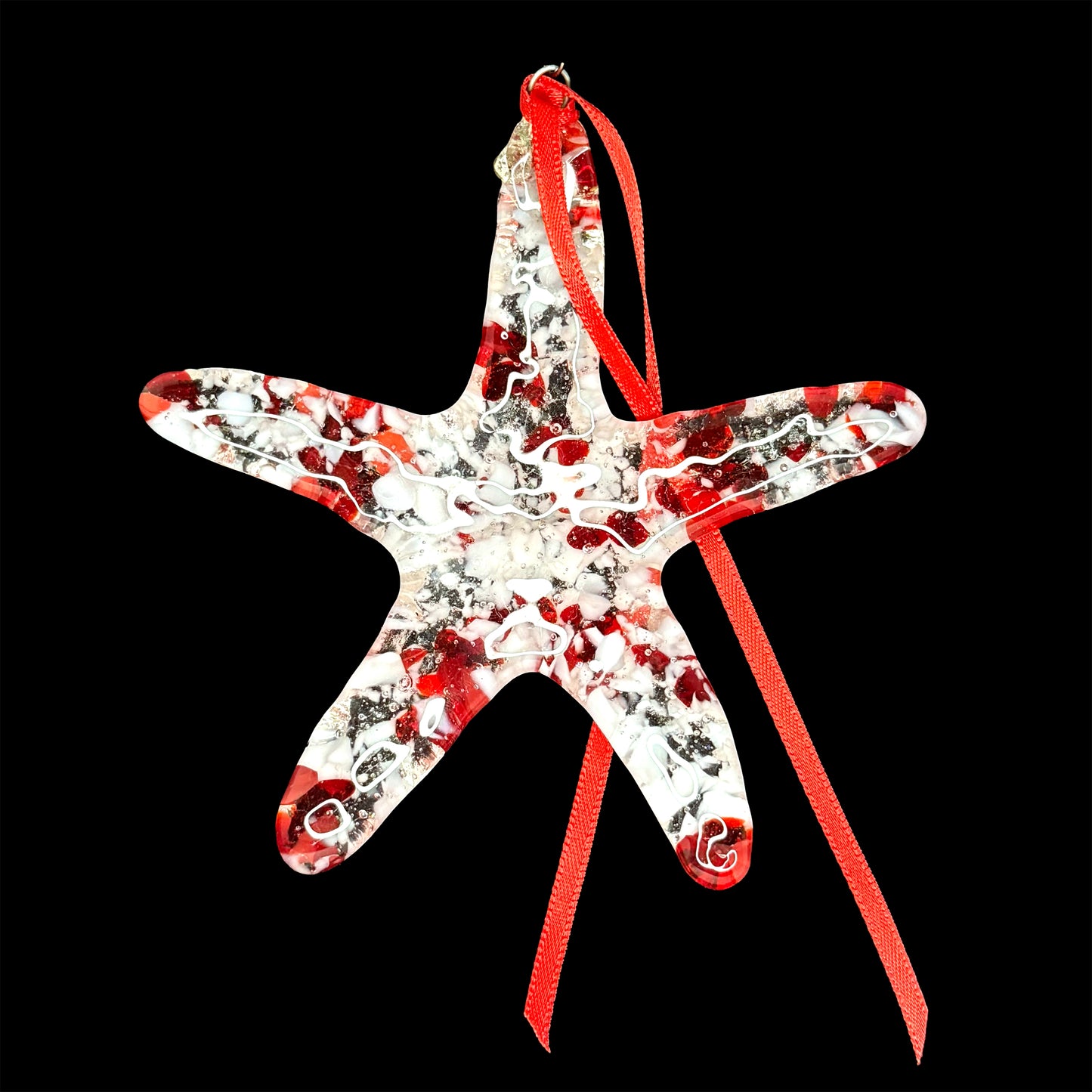Handmade  Glass Starfish - Cosmic Collection by studioTica