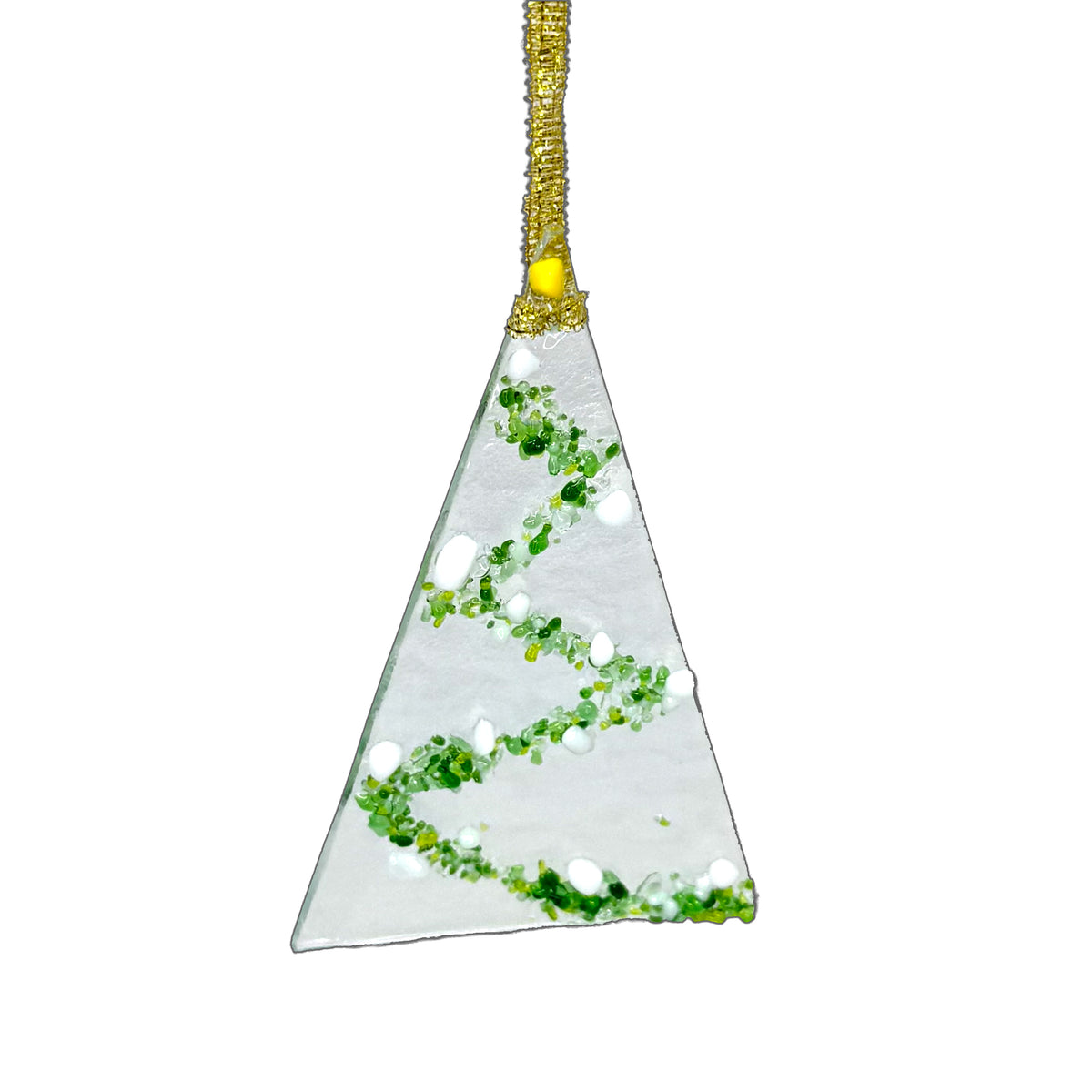 Handmade Glass Ornament - Simple Tree and Minis