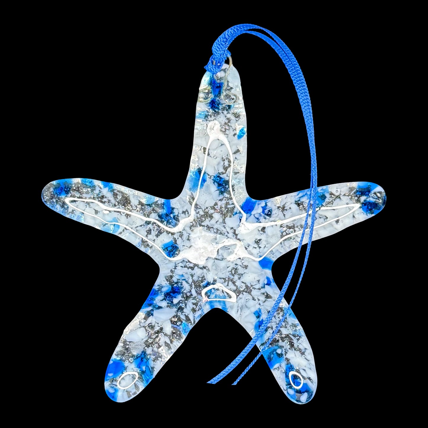 studioTica® Glass Starfish - Starfish Blues