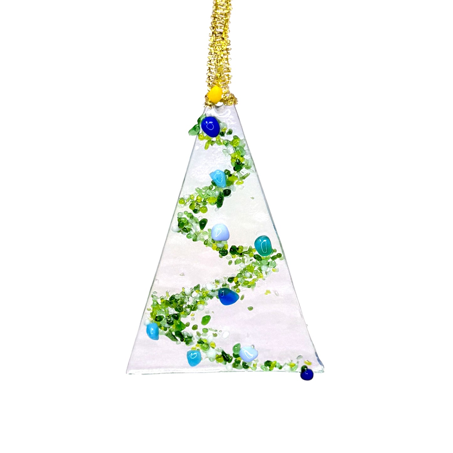 Handmade Glass Ornament - Simple Tree and Minis