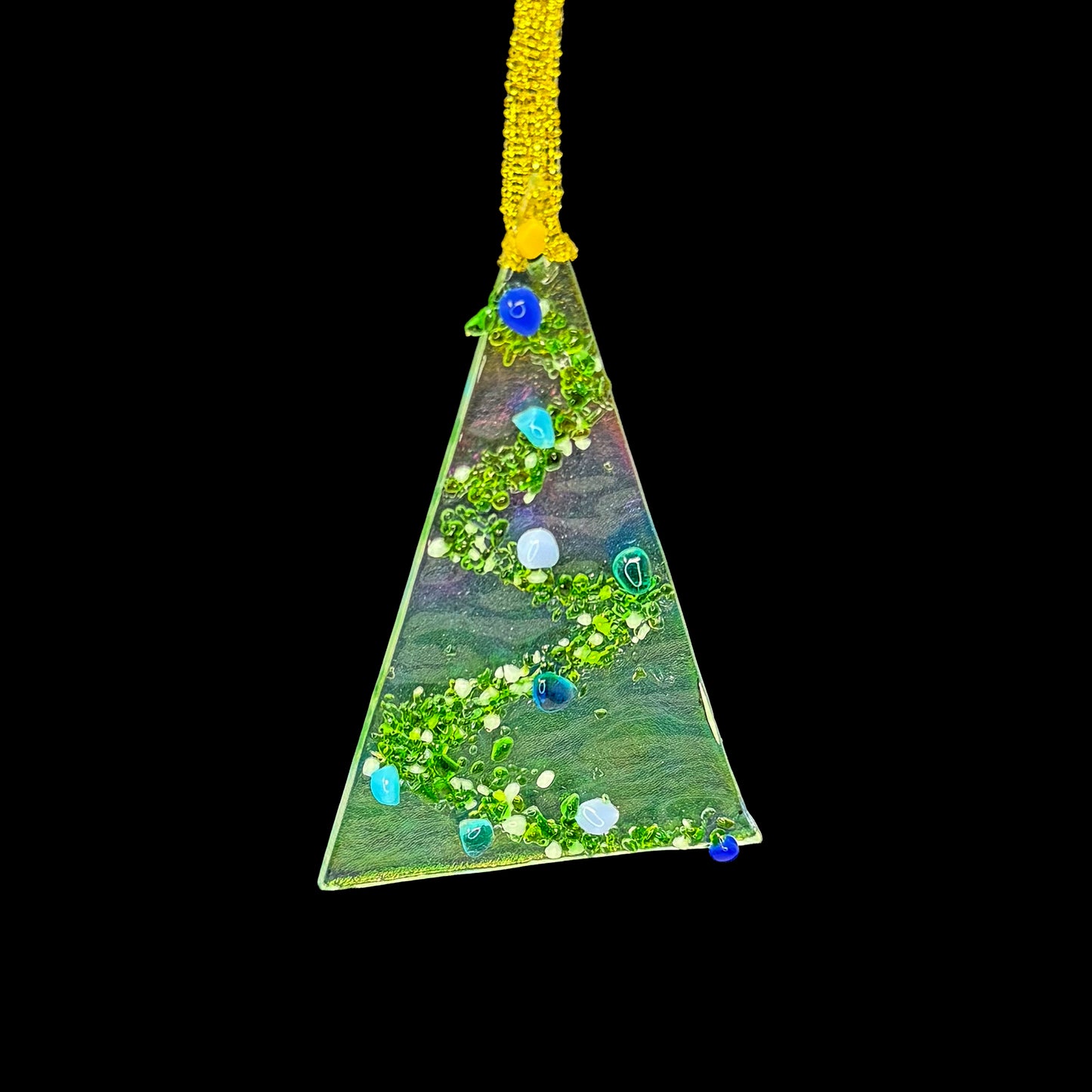 Handmade Glass Ornament - Simple Tree and Minis