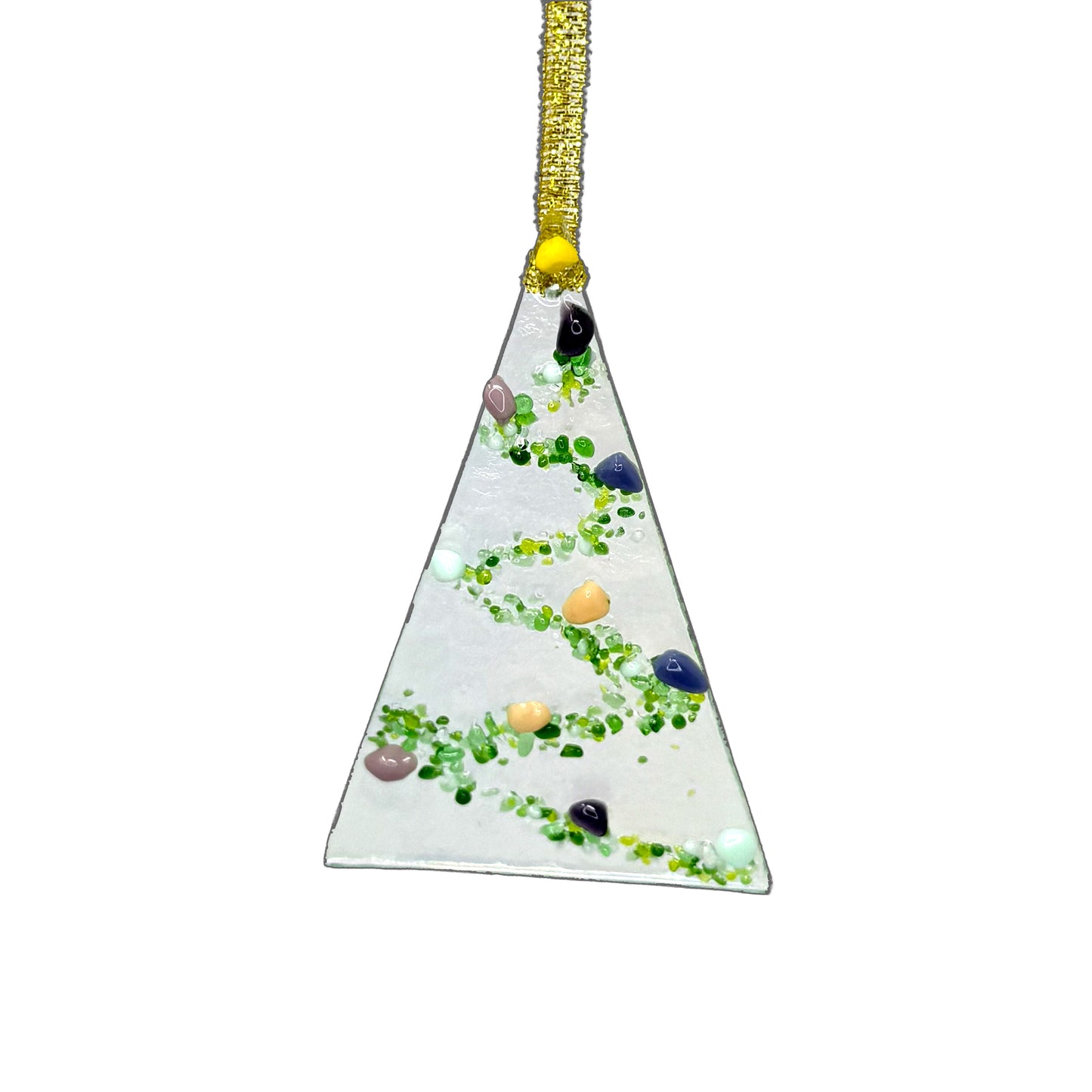 Handmade Glass Ornament - Simple Tree and Minis