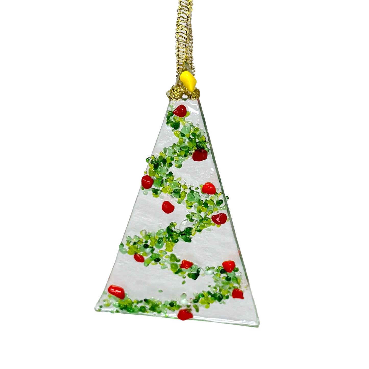 Handmade Glass Ornament - Simple Tree and Minis