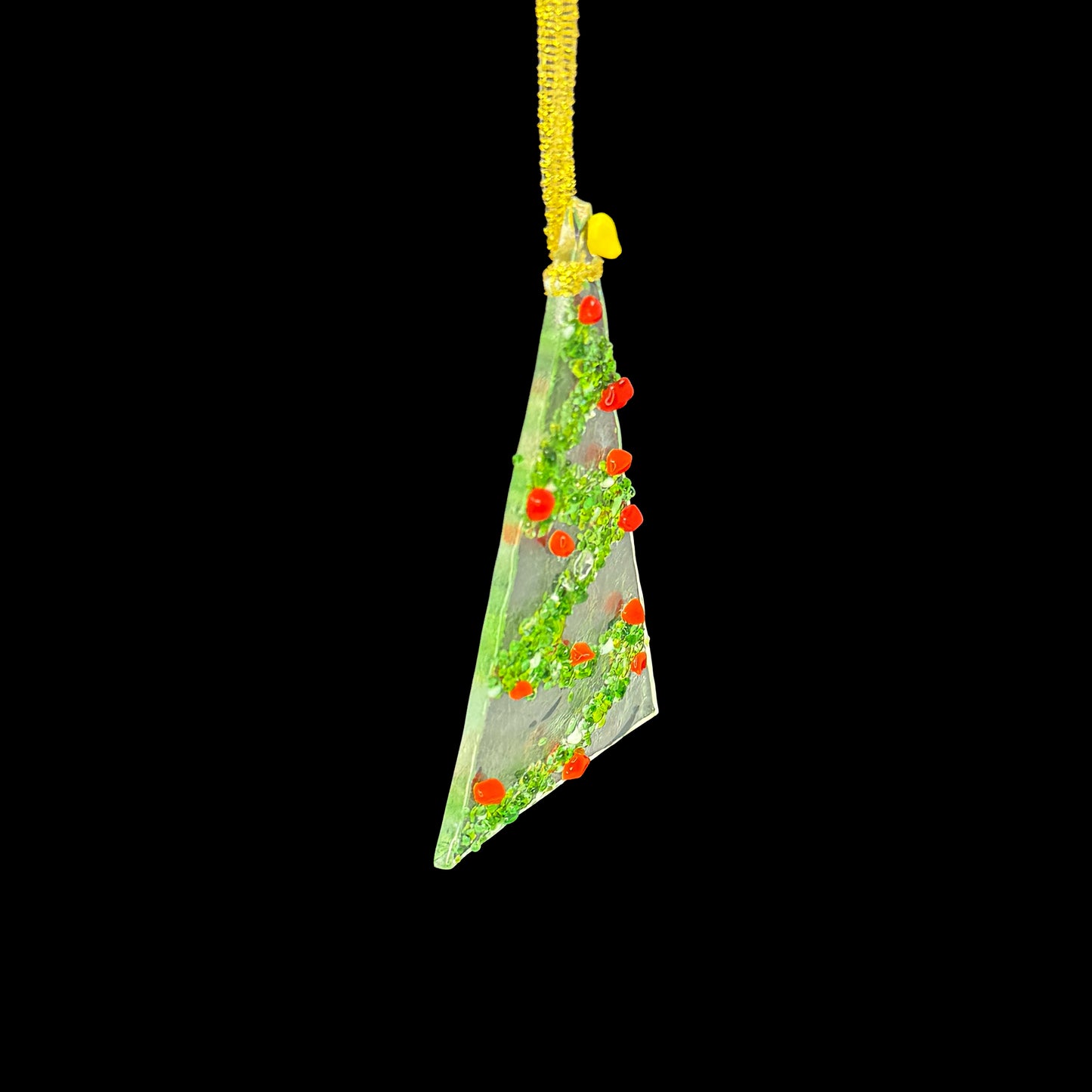 Handmade Glass Ornament - Simple Tree and Minis